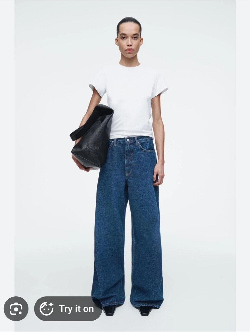 COS Flared Leg Jean Size 28